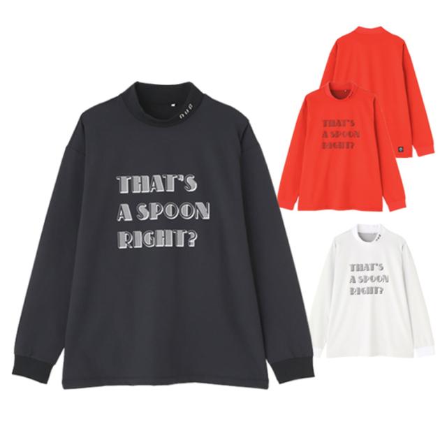 ナノユニバース ゴルフ モックシャツ メンズ 長袖 モックネック シャツ ゴルフウェア 遠赤外線保温 ブランド 無地 秋 冬 0304266102 beats per minute BPM NANO universe