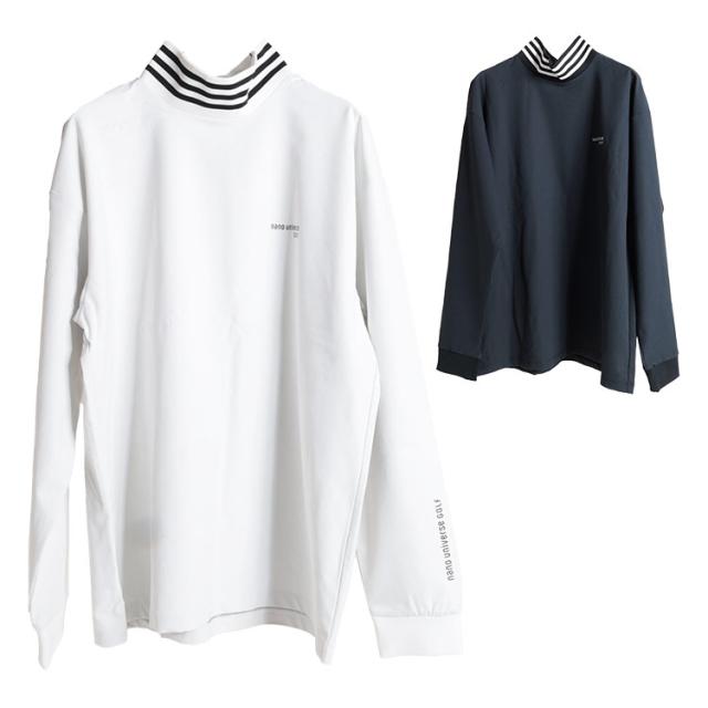 ナノユニバース ゴルフ モックシャツ メンズ 長袖 モックネック シャツ ゴルフウェア 遠赤外線保温 ブランド 無地 秋 冬 0304266103 beats per minute BPM NANO universeの通販は 10,296円