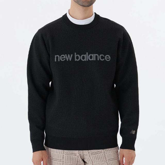 ニューバランス ゴルフ シャツ メンズ 長袖 メッシュ プルオーバー