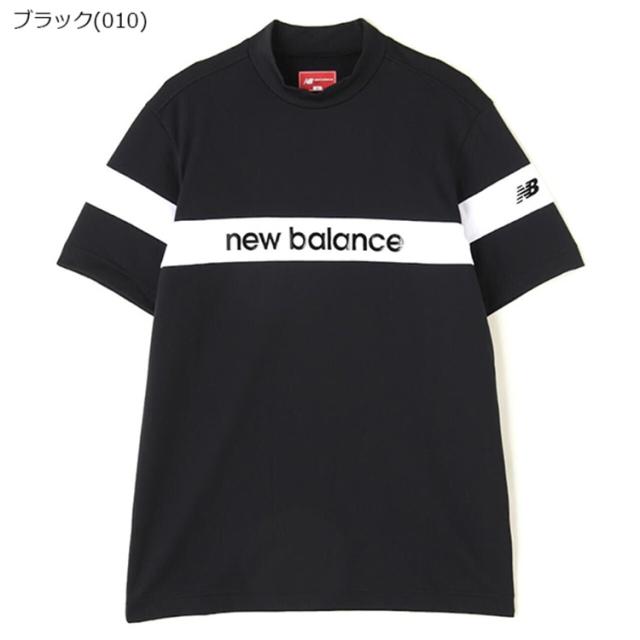 ニューバランスゴルフ モックネック シャツ ブラック サイズ6 ニューバランスゴルフ モックネック シャツ ブラック サイズ6