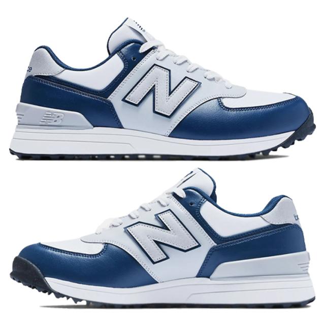ニューバランス ゴルフ シューズ 靴 メンズ レディース 574 スパイクレス スパイクレスシューズ 紐 クッション ゴルフシューズ UGS574 R3