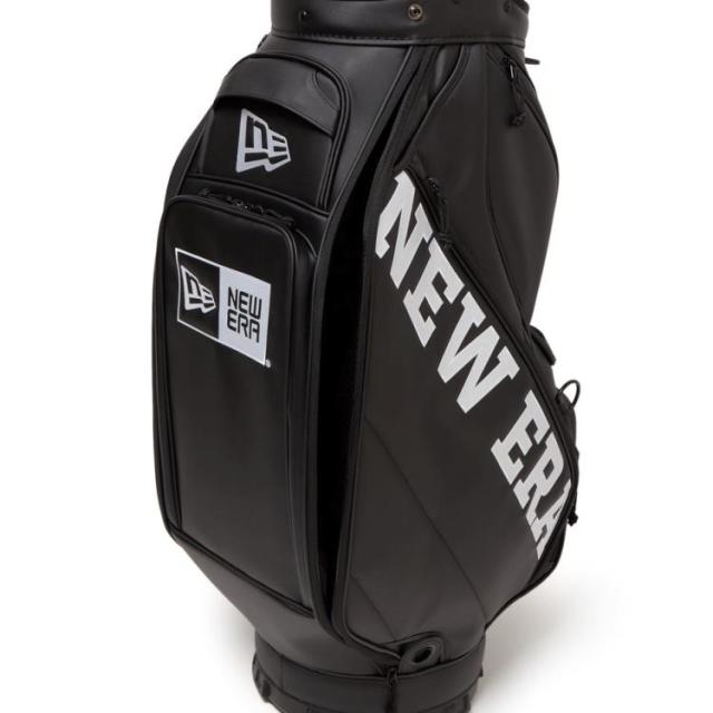 ニューエラ ゴルフ キャディバッグ メンズ レディース 10.5型 6分割 約4.3kg 軽量 軽い カートバッグ ゴルフバッグ 無地 レア ブランド 14393707 NEW ERA_10