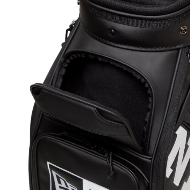 ニューエラ ゴルフ キャディバッグ メンズ レディース 10.5型 6分割 約4.3kg 軽量 軽い カートバッグ ゴルフバッグ 無地 レア ブランド 14393707 NEW ERA_11