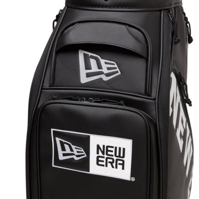 ニューエラ ゴルフ キャディバッグ メンズ レディース 10.5型 6分割 約4.3kg 軽量 軽い カートバッグ ゴルフバッグ 無地 レア ブランド 14393707 NEW ERA_12