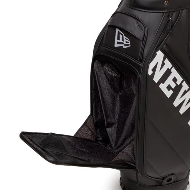 ニューエラ ゴルフ キャディバッグ メンズ レディース 10.5型 6分割 約4.3kg 軽量 軽い カートバッグ ゴルフバッグ 無地 レア ブランド 14393707 NEW ERA_16