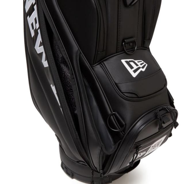 ニューエラ ゴルフ キャディバッグ メンズ レディース 10.5型 6分割 約4.3kg 軽量 軽い カートバッグ ゴルフバッグ 無地 レア ブランド 14393707 NEW ERA_7