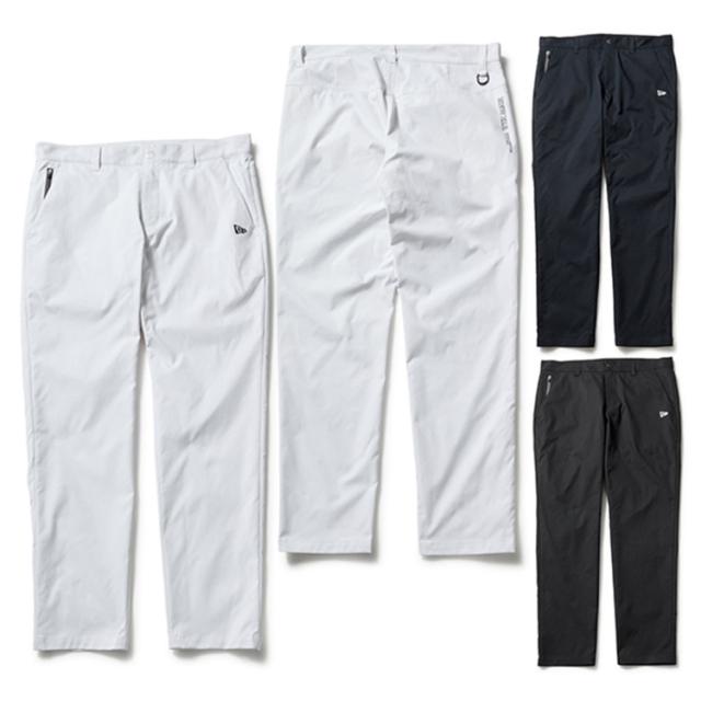 ニューエラ ゴルフ パンツ メンズ レディース テーパードパンツ 長ズボン ストレッチ ゴルフウェア ブランド 無地 14859902 14859903 14859905 NEW ERA 春 夏 秋