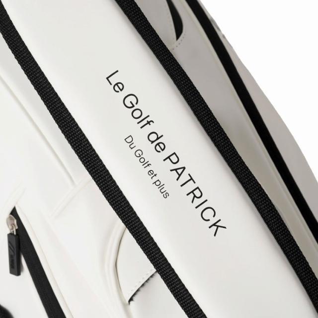 パトリック ゴルフ キャディバッグ スタンドバッグ メンズ レディース ユニセックス 9.0型 4分割 約3.4kg 軽量 ゴルフバッグ レア ブランド PATRICK GOLF 222-610_12