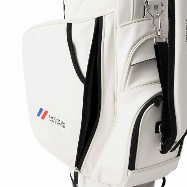 パトリック ゴルフ キャディバッグ スタンドバッグ メンズ レディース ユニセックス 9.0型 4分割 約3.4kg 軽量 ゴルフバッグ レア ブランド PATRICK GOLF 222-610_15
