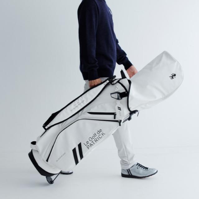 パトリック ゴルフ キャディバッグ スタンドバッグ メンズ レディース ユニセックス 9.0型 4分割 約3.4kg 軽量 ゴルフバッグ レア ブランド PATRICK GOLF 222-610_18