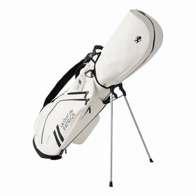 パトリック ゴルフ キャディバッグ スタンドバッグ メンズ レディース ユニセックス 9.0型 4分割 約3.4kg 軽量 ゴルフバッグ レア ブランド PATRICK GOLF 222-610_2
