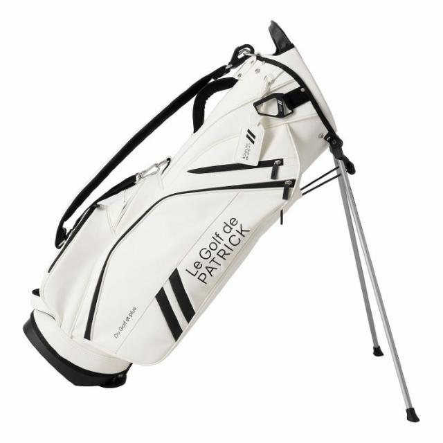 パトリック ゴルフ キャディバッグ スタンドバッグ メンズ レディース ユニセックス 9.0型 4分割 約3.4kg 軽量 ゴルフバッグ レア ブランド PATRICK GOLF 222-610_3