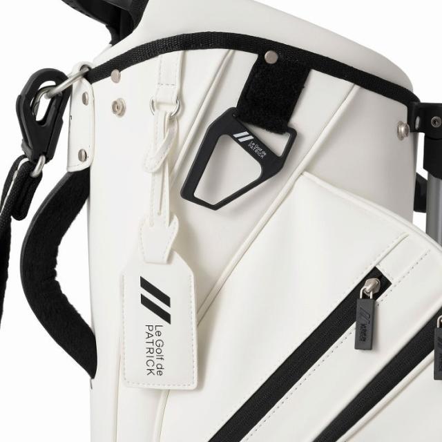 パトリック ゴルフ キャディバッグ スタンドバッグ メンズ レディース ユニセックス 9.0型 4分割 約3.4kg 軽量 ゴルフバッグ レア ブランド PATRICK GOLF 222-610_8