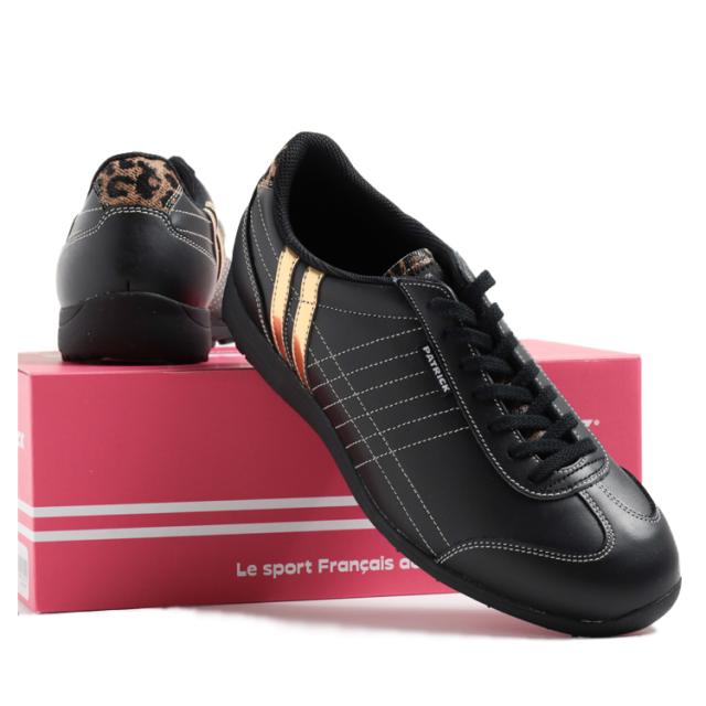 パトリック ゴルフ シューズ メンズ 靴 スパイクレス パミール カップ レオパード 日本製 紐 紐靴 ゴルフシューズ ローカット スニーカー ブランド 無地 PAMIR PATRICK G2321