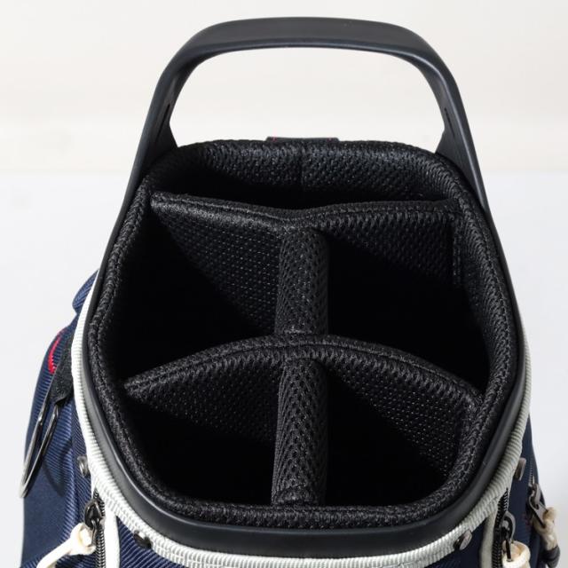 パトリック ゴルフ キャディバッグ メンズ レディース ユニセックス 別注モデル 8.5型 5分割 約3.1kg 軽量 ネイビー ツイル おしゃれ スリム ゴルフバッグ カートバッグ レア ブランド 限定 PATRICK GOLF 623-612S_10