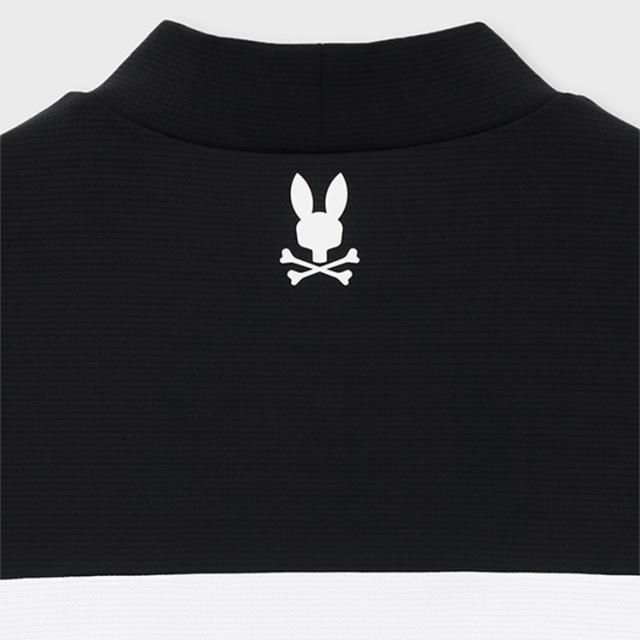 サイコバニー ゴルフ モックシャツ メンズ 長袖 シャツ Tシャツ モックネック ストレッチ ゴルフウェア 無地 ロゴ 秋 冬 ブランド GF646 PSYCHO BUNNY_14