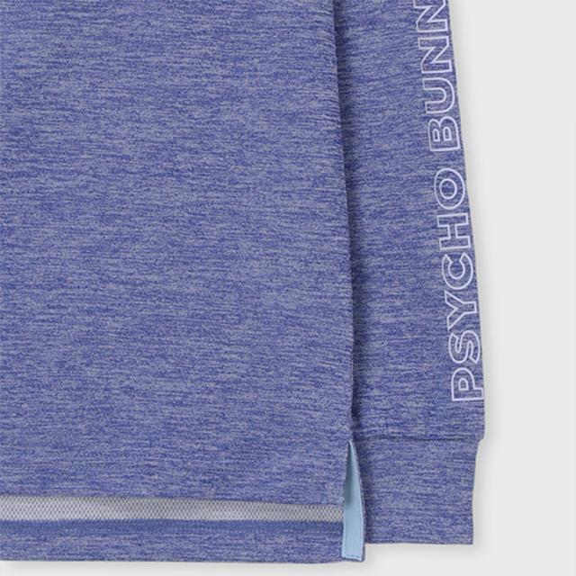 サイコバニー ゴルフ モックシャツ メンズ 長袖 シャツ Tシャツ モックネック 吸水速乾 ゴルフウェア 無地 ロゴ 秋 冬 ブランド GF736 PSYCHO BUNNY_9