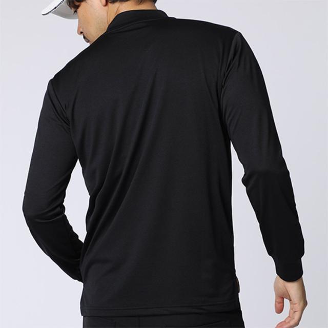 サイコバニー ゴルフ モックシャツ メンズ 長袖 シャツ Tシャツ モックネック 吸水速乾 ゴルフウェア 無地 ロゴ 秋 冬 ブランド GF736 PSYCHO BUNNY_18
