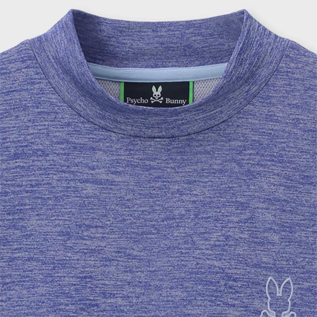 サイコバニー ゴルフ モックシャツ メンズ 長袖 シャツ Tシャツ モックネック 吸水速乾 ゴルフウェア 無地 ロゴ 秋 冬 ブランド GF736 PSYCHO BUNNY_8