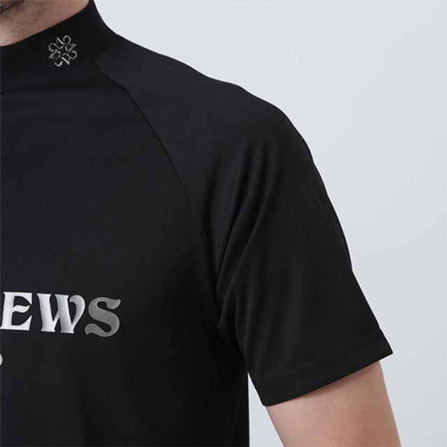 St ANDREWS モックネック長袖シャツ タグあり St ANDREWS モックネック