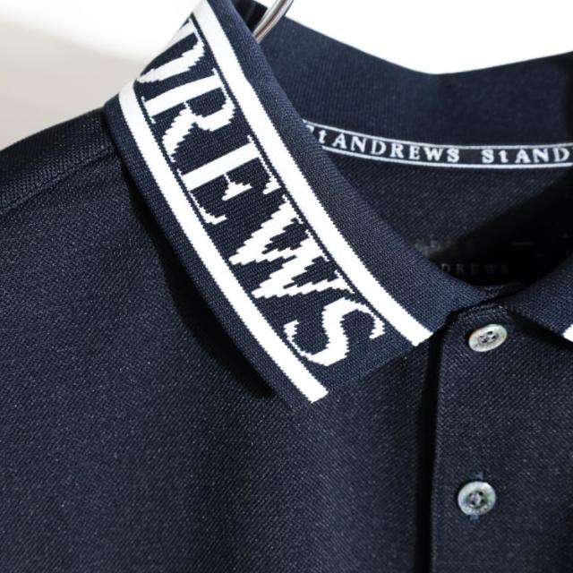 ST ANDREWS ロゴポロシャツ 半袖 セントアンドリュース ゴルフ