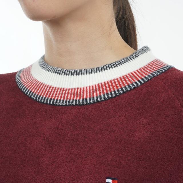 トミーヒルフィガー ゴルフ セーター レディース 長袖 ハイネック