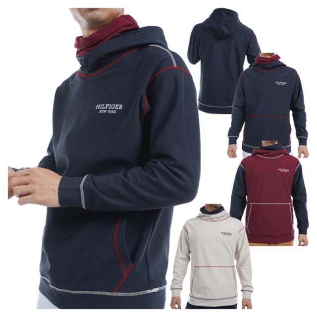 トミーヒルフィガー ゴルフ パーカー メンズ 長袖 フーディー トレーナー ネックウォーマー付 ストレッチ ゴルフウェア ブランド 無地 ロゴ 秋 冬 THMA469の通販は 14,454円