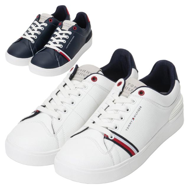 トミーヒルフィガー ゴルフ シューズ 靴 メンズ レディース スパイクレス 紐 シューレース ゴルフシューズ ブランド 春 夏 秋 冬 THMS4F