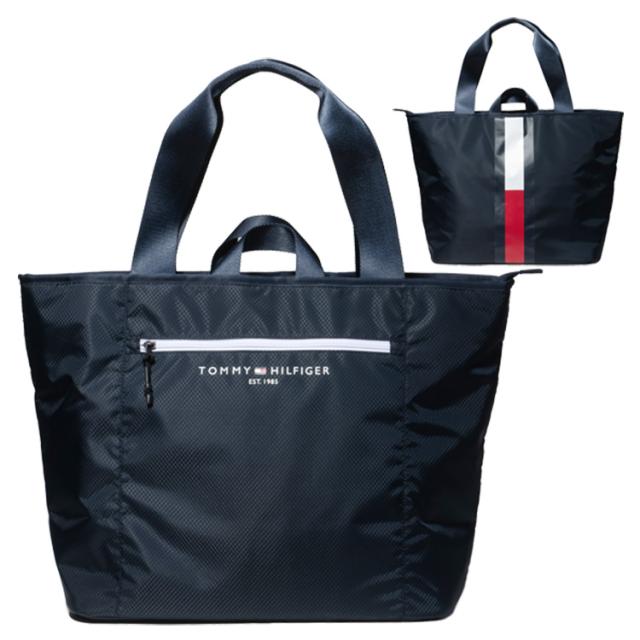 トミーヒルフィガー ゴルフ トートバッグ メンズ レディース バッグ ファスナー付き ゴルフバッグ ブランド THMG4STA   GOLF
