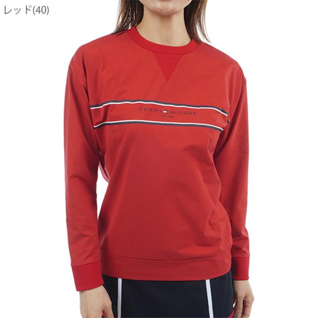 トミーヒルフィガー ゴルフ スウェットシャツ レディース 長袖 シャツ