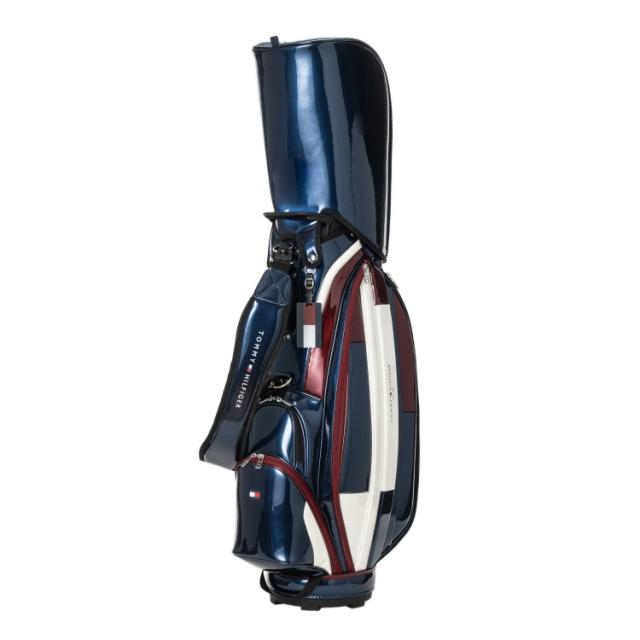 トミーヒルフィガー ゴルフ キャディバッグ メンズ 9.0型 5分割 約4.2