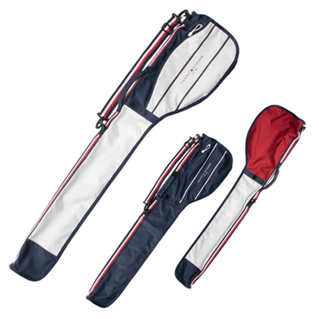 トミーヒルフィガー ゴルフ クラブケース メンズ レディース ファスナー付き 46インチ対応 5〜6本収納 ショルダー付き ゴルフバッグ ブランド THMG5FK1   GOLF