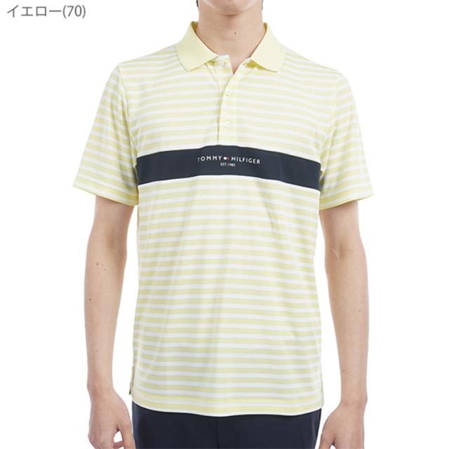 トミーヒルフィガー ゴルフ ポロシャツ メンズ 半袖 シャツ 鹿の子