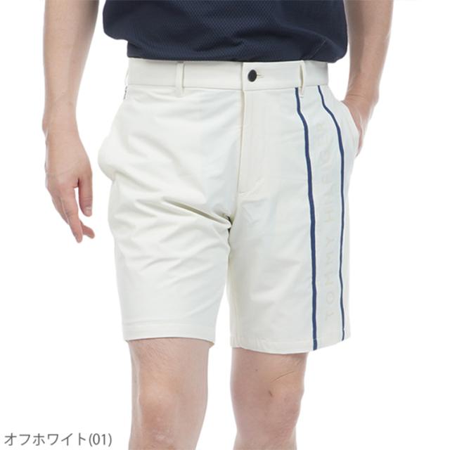 トミーヒルフィガー ゴルフ パンツ メンズ ショートパンツ 短パン 軽量 ストレッチ ゴルフウェア ブランド 無地 春 夏 秋 THMA625_2