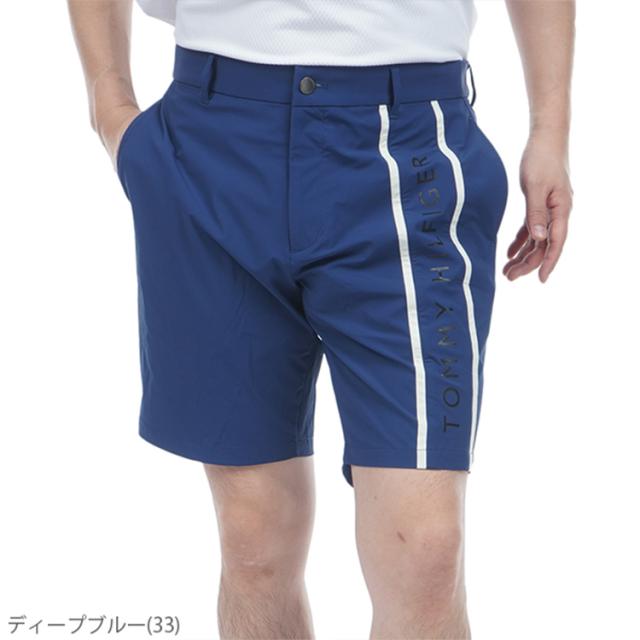 トミーヒルフィガー ゴルフ パンツ メンズ ショートパンツ 短パン 軽量 ストレッチ ゴルフウェア ブランド 無地 春 夏 秋 THMA625_5