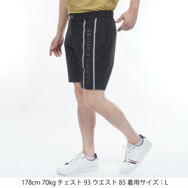 トミーヒルフィガー ゴルフ パンツ メンズ ショートパンツ 短パン 軽量 ストレッチ ゴルフウェア ブランド 無地 春 夏 秋 THMA625_8