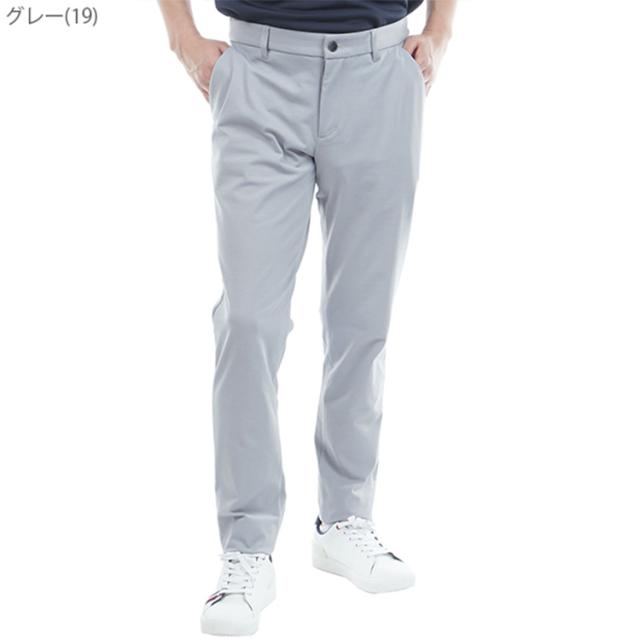 トミーヒルフィガー ゴルフ パンツ メンズ テーパードパンツ メッシュ 通気性 ストレッチ ゴルフウェア ブランド 無地 春 夏 秋 THMA635_3