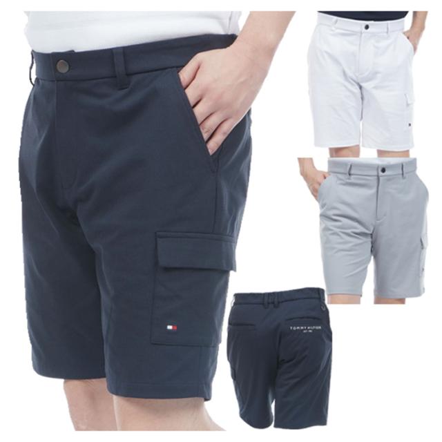 トミーヒルフィガー ゴルフ パンツ メンズ ショートパンツ 短パン メッシュ 通気性 ストレッチ ゴルフウェア ブランド 無地 春 夏 秋 THMA636 11,088円