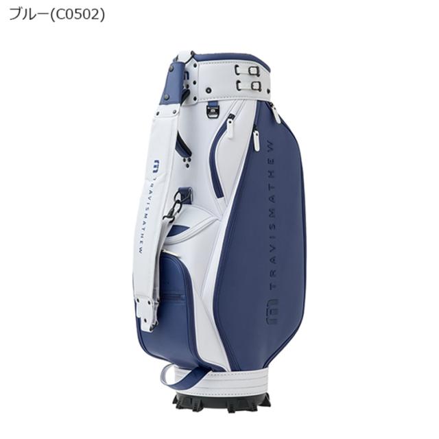 トラヴィスマシュー ゴルフ キャディバッグ メンズ レディース カートバッグ 9.5型 約4.0kg 5分割 47インチ対応 ゴルフバッグ ブランド 7AN901 TravisMathew