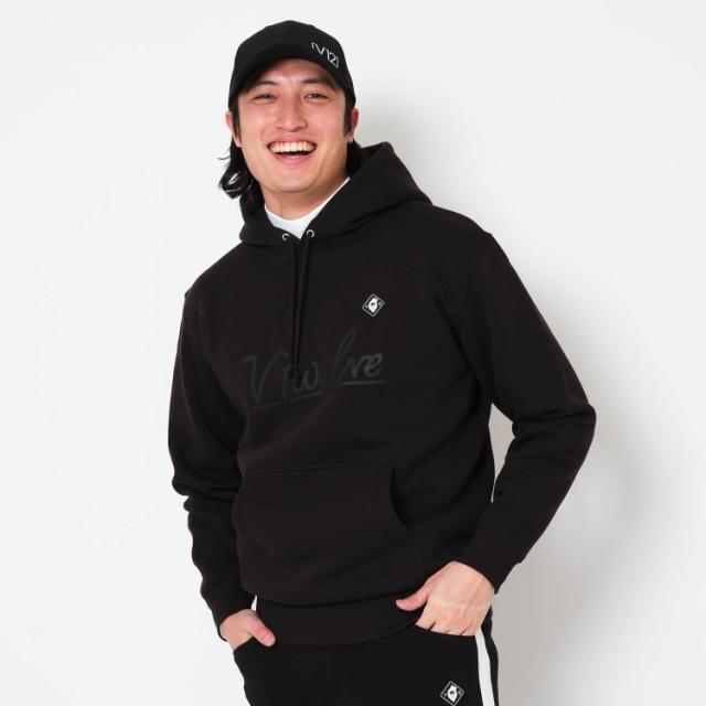 V12 ゴルフ パーカー メンズ 長袖 プルオーバー ストレッチ トレーナー フード オーバーサイズ 無地 ゴルフウェア ブランド V122420-SW15 V12 GOLF V12 ゴルフ パーカー メンズ 長袖 プルオーバー ストレッチ トレーナー