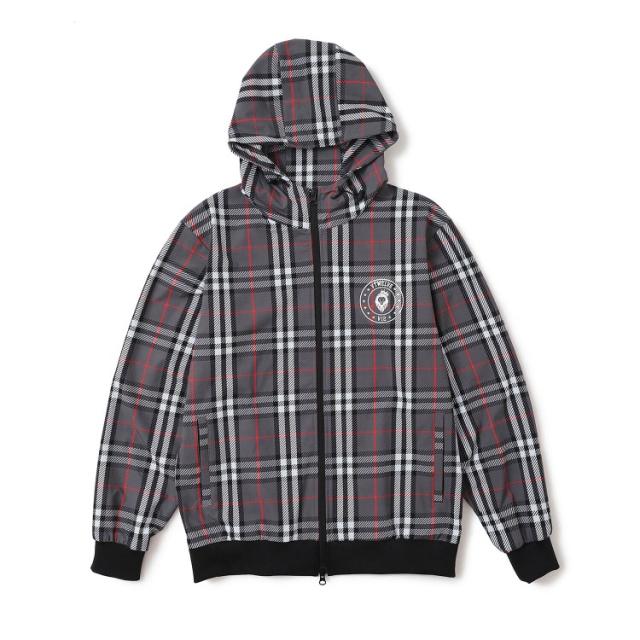 V12 ゴルフ ジャケット メンズ ブルゾン 長袖 フルジップ フーディー