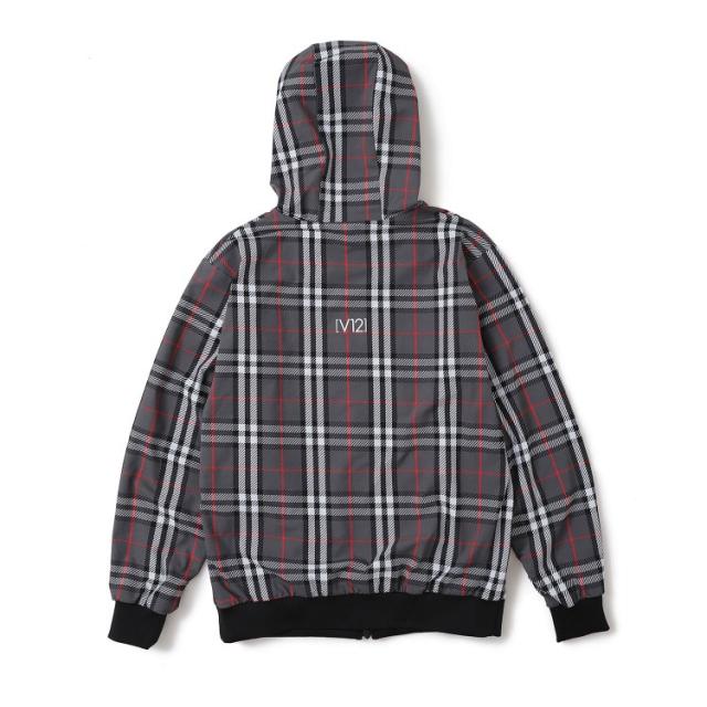 V12 ゴルフ ジャケット メンズ ブルゾン 長袖 フルジップ フーディー