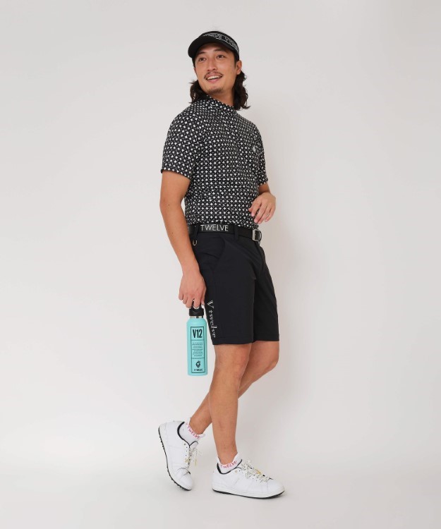 V TWELVE ゴルフウェア 半袖モックネック 未使用・タグ付】V12 ヴィ