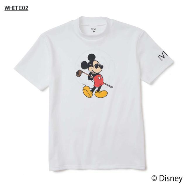 v12 モックネック シャツ V12 モックネックシャツ Lサイズ ミッキー