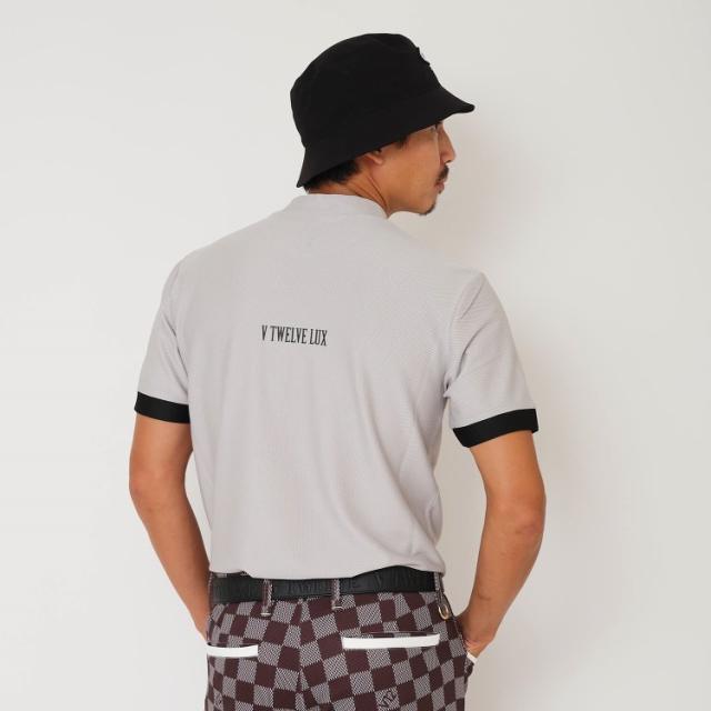 V TWELVE ゴルフウェア モックネック メンズ V12 LUX モックネック L