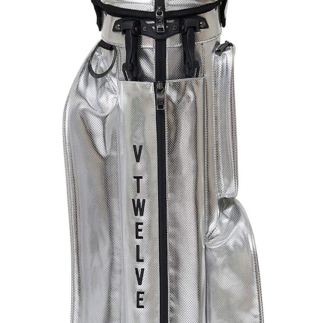 V12 ゴルフ キャディバッグ スタンドバッグ メンズ レディース ゴルフバッグ エナメル スタンド 9.0型 5分割 ブランド V122610-CB01 V12 GOLF_11