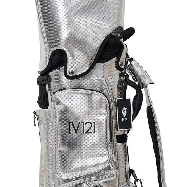 V12 ゴルフ キャディバッグ スタンドバッグ メンズ レディース ゴルフバッグ エナメル スタンド 9.0型 5分割 ブランド V122610-CB01 V12 GOLF_7