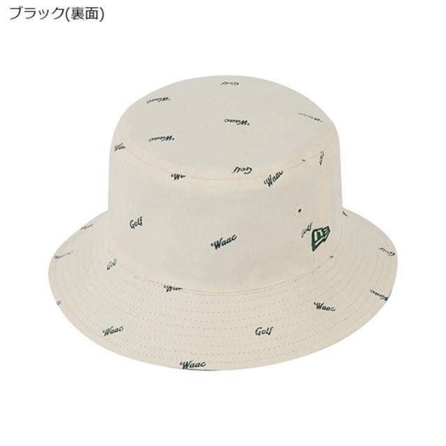 ワック ゴルフ ニューエラ バケットハット コラボ メンズ レディース 帽子 ハット バケツハット ゴルフハット リバーシブル 総柄 ブランド 072254832 WAAC_6