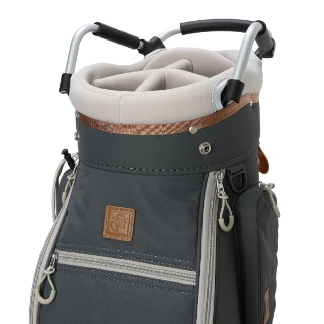 ゾーイ ゴルフ キャディバッグ メンズ レディース 9.0型 5分割 47インチクラブ対応 3.1kg ゴルフバッグ カートバッグ 軽量 四輪 キャスター レア ブランド ロゴ 071718815 ZOY