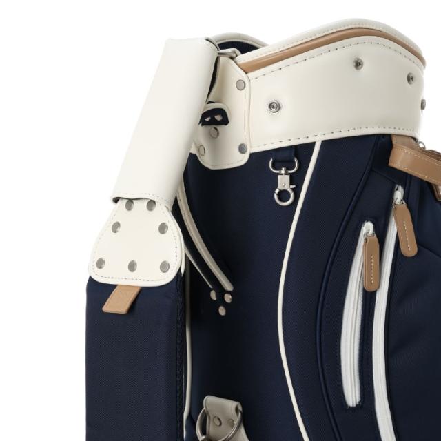 ゾーイ ゴルフ キャディバッグ メンズ レディース 9.0型 6分割 47インチクラブ対応 3.4kg ゴルフバッグ カートバッグ 中綿 撥水 レア ブランド ロゴ 071799871 ZOY